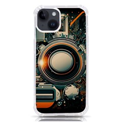 Illustrations Technology Robot Internet Processor Iphone 14 Tpu Uv Print Case