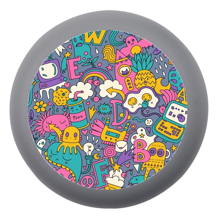 Doodle Illustration Dento Box Dento Box with Mirror