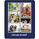 Family Name Medium Blanket Fleece Blanket (Medium) 60, x50,  Blanket Front