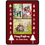 Christmas Family Large Blanket Fleece Blanket (Large) 80, x60,  Blanket Front