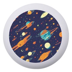Space Galaxy Planet Universe Stars Night Fantasy Dento Box With Mirror