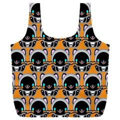 Cute Panda Full Print Recycle Bag (xxxl)