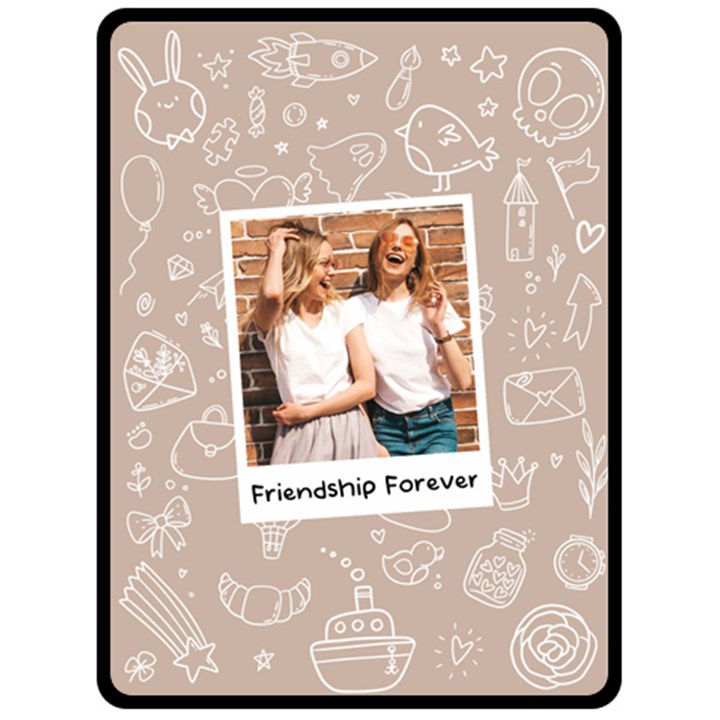 Personalized Photo Large Blanket Fleece Blanket (Large)