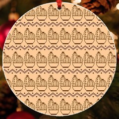 Pattern Design Background Nature Uv Print Acrylic Ornament Round