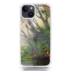 Peafowl Peacock Bird Birds Painting Art Wildlife Iphone 14 Tpu Uv Print Case