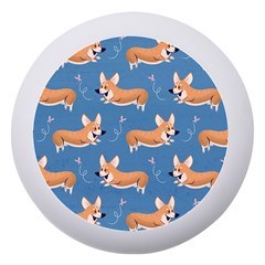 Corgi Patterns Dento Box With Mirror