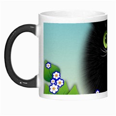 Kitten Black Furry Illustration Morph Mug
