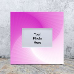 Abstract Spiral Pattern Background White Box Photo Frame 4  X 6 
