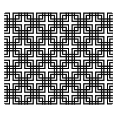 Pattern Vector Halftone Wallpaper Two Sides Premium Plush Fleece Blanket (small)