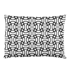 Ellipse Pattern Ellipse Dot Pattern Pillow Case