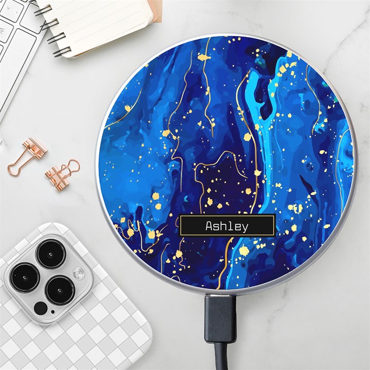 Blue Marble Wireless Fast Charger(White)