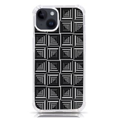 Pattern Op Art Black White Grey Iphone 14 Tpu Uv Print Case