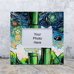 Cartoon Game Games Starry Night Doctor Who Van Gogh Parody White Box Photo Frame 4  X 6 
