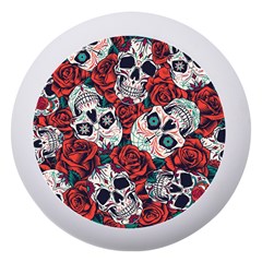 Vintage Day Dead Seamless Pattern Dento Box With Mirror