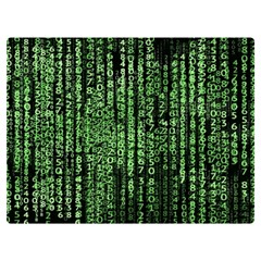 Matrix Technology Tech Data Digital Network Two Sides Premium Plush Fleece Blanket (extra Small)