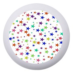 Star Random Background Scattered Dento Box With Mirror