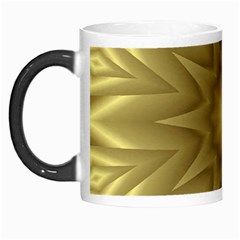 Background Pattern Golden Yellow Morph Mug