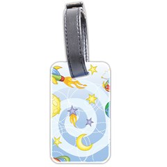 Science Fiction Outer Space Luggage Tag (two Sides)