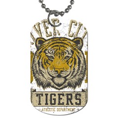 1813 River City Tigers Athletic Department Dog Tag (one Side)