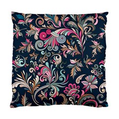 Coorful Flowers Pattern Floral Patterns Standard Cushion Case (one Side)