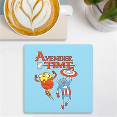 Adventure Time Avengers Age Of Ultron Uv Print Square Tile Coaster 