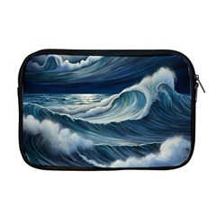 Waves Storm Sea Apple Macbook Pro 17  Zipper Case