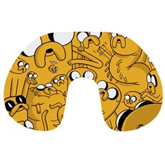 Adventure Time Finn Jake Cartoon Travel Neck Pillow