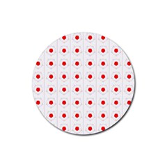 Blossom Rubber Coaster (round)