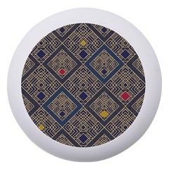 Pattern Seamless Antique Luxury Dento Box With Mirror