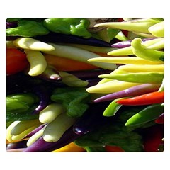 Bright Peppers Premium Plush Fleece Blanket (small)