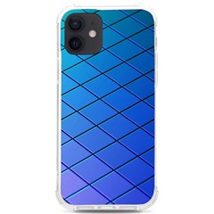 Blue Pattern Plain Cartoon Iphone 12/12 Pro Tpu Uv Print Case