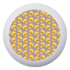 Yellow Mushroom Pattern Dento Box With Mirror