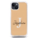 Personalized Initial Name Phone Case iPhone 14 TPU UV Print Case Front
