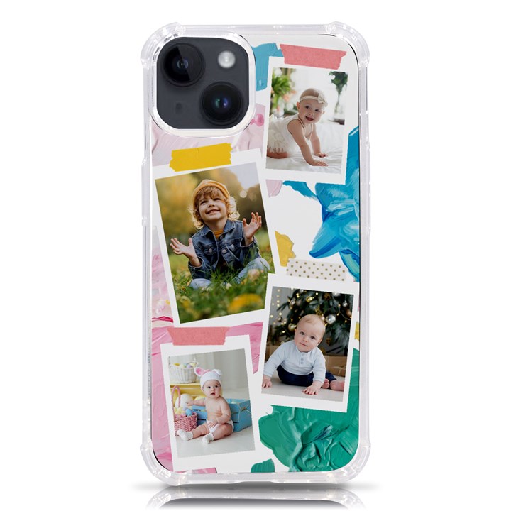 Personalized Oil Painting Photo Phone Case iPhone 14 TPU UV Print Case