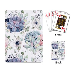 Nature, Floral, Flower, Print, Vintage Playing Cards Single Design (rectangle)
