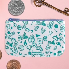 Background, Pattern, Sport Large Coin Purse