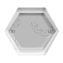 Pattern , Comic, Art, Supreme, Designs Hexagon Wood Jewelry Box