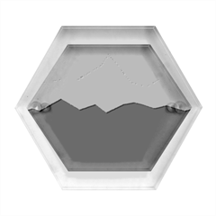 Minimalistic Colours, Minimal Colours, Pattern, Stoche Hexagon Wood Jewelry Box