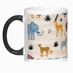 Wild Animals Seamless Pattern Morph Mug