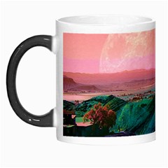 Unicorn Valley Aesthetic Clouds Landscape Mountain Nature Pop Art Surrealism Retrowave Morph Mug
