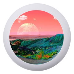 Unicorn Valley Aesthetic Clouds Landscape Mountain Nature Pop Art Surrealism Retrowave Dento Box With Mirror