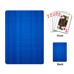 Blue Abstract, Background Pattern, Texture Playing Cards Single Design (rectangle)