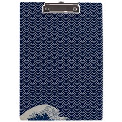 Kanagawa, Hokusai, Japanese Art, A4 Acrylic Clipboard