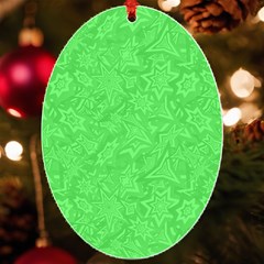 Green-2 Uv Print Acrylic Ornament Oval