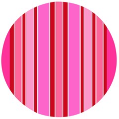 Stripes-4 Wooden Bottle Opener (round)