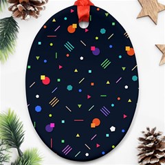 Abstract Minimalism Digital Art, Ornament (oval)