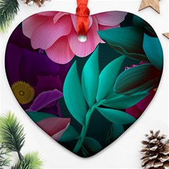 Eaves, Mate, Pink, Purple, Stock Wall Ornament (heart)