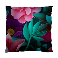 Flowers, Mate, Pink, Purple, Stock Wall Standard Cushion Case (one Side)