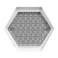 Decorative Hexagon Wood Jewelry Box