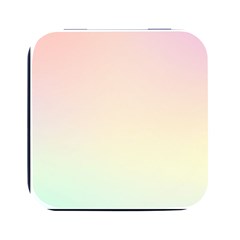 Pastel , Purple, Pink, Blue, Light, Mix Square Metal Box (black)